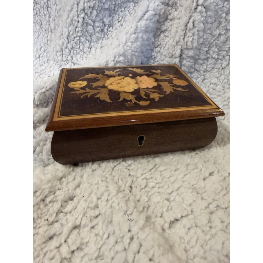 Vtg Reuge Swiss Music Box Choral of the cantata No 147 Tested And Works‎